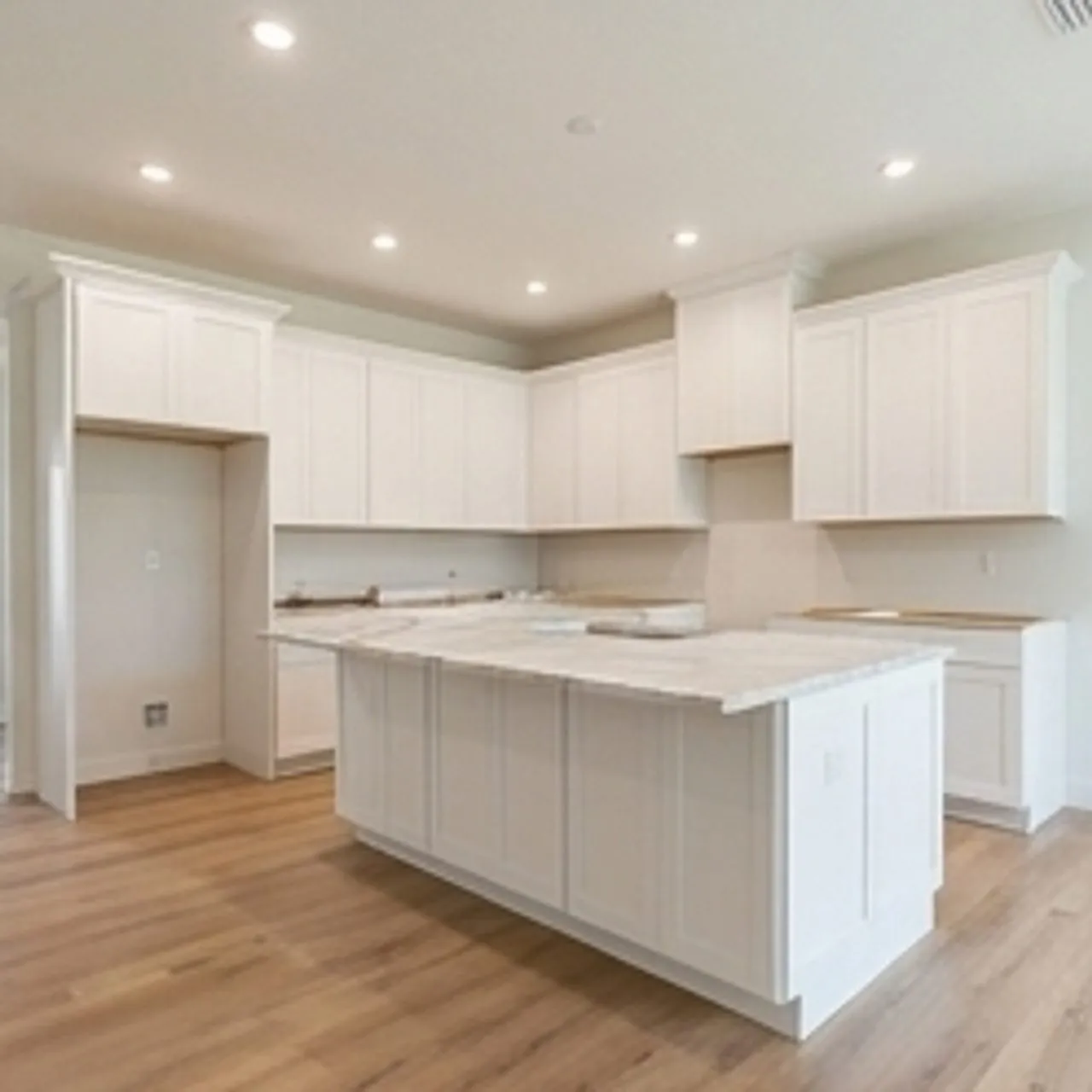 remodeling kitchen with new cabinetry