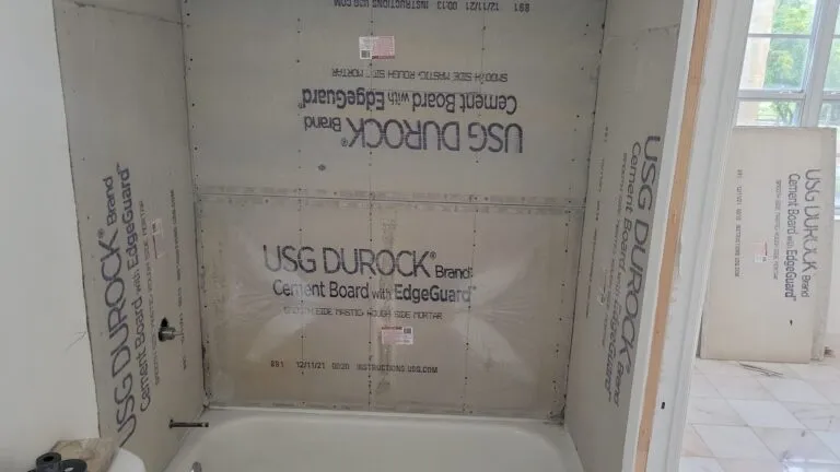Bathtub and Tile Surround Installation